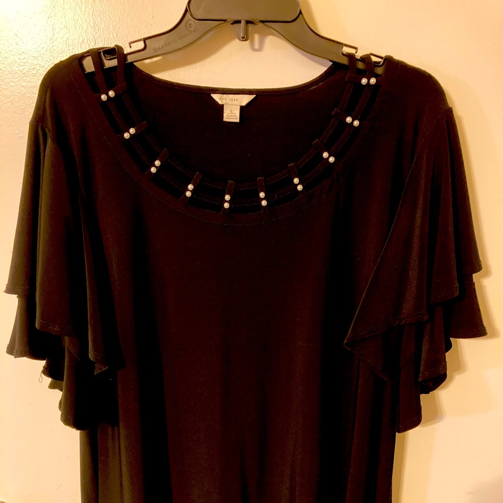 Cato Black Blouse XL